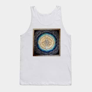 Metatron Fractal Mandala Zentangle Tank Top